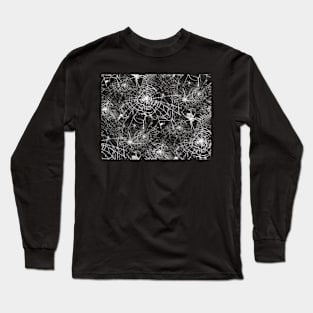 Spiders - White Long Sleeve T-Shirt